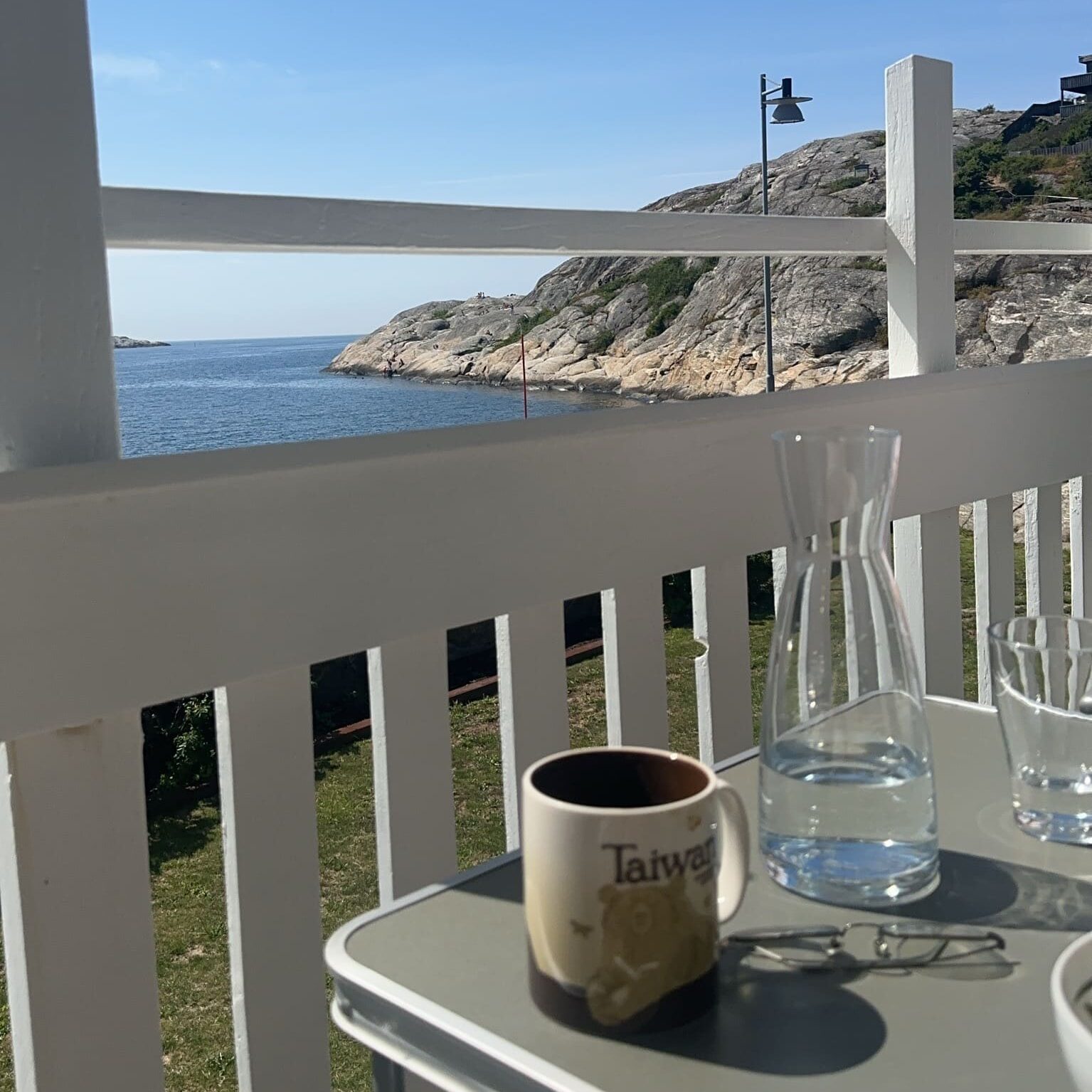 morning routine ideas slow living coffee by the sea